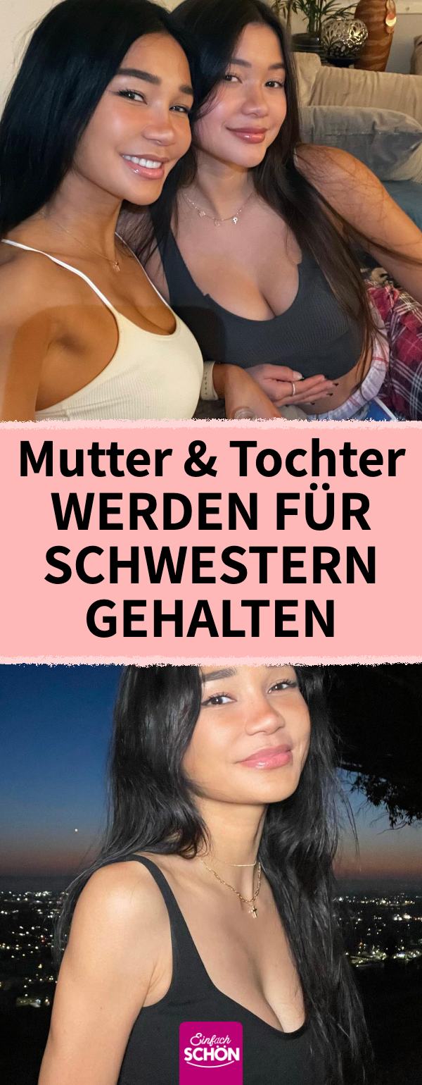 Joleen und Meilani sehen aus wie Schwestern