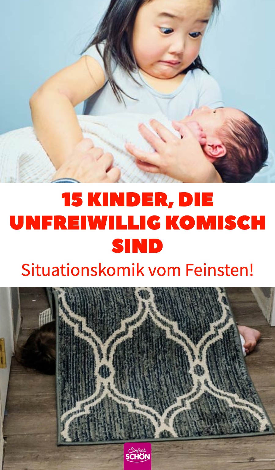 Lustige Bilder: 15 unfreiwillig komische Kinder