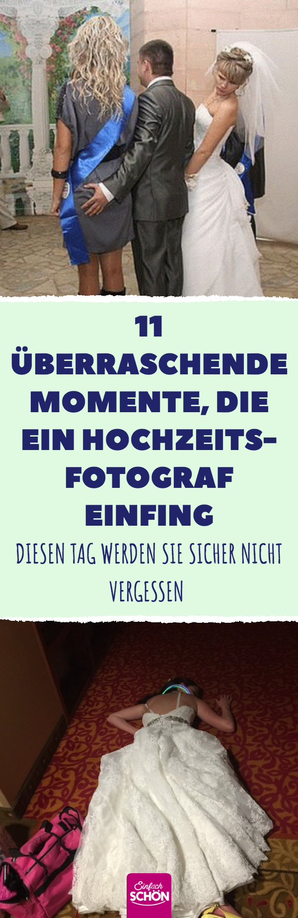 10 überraschende Momente auf Hochzeiten