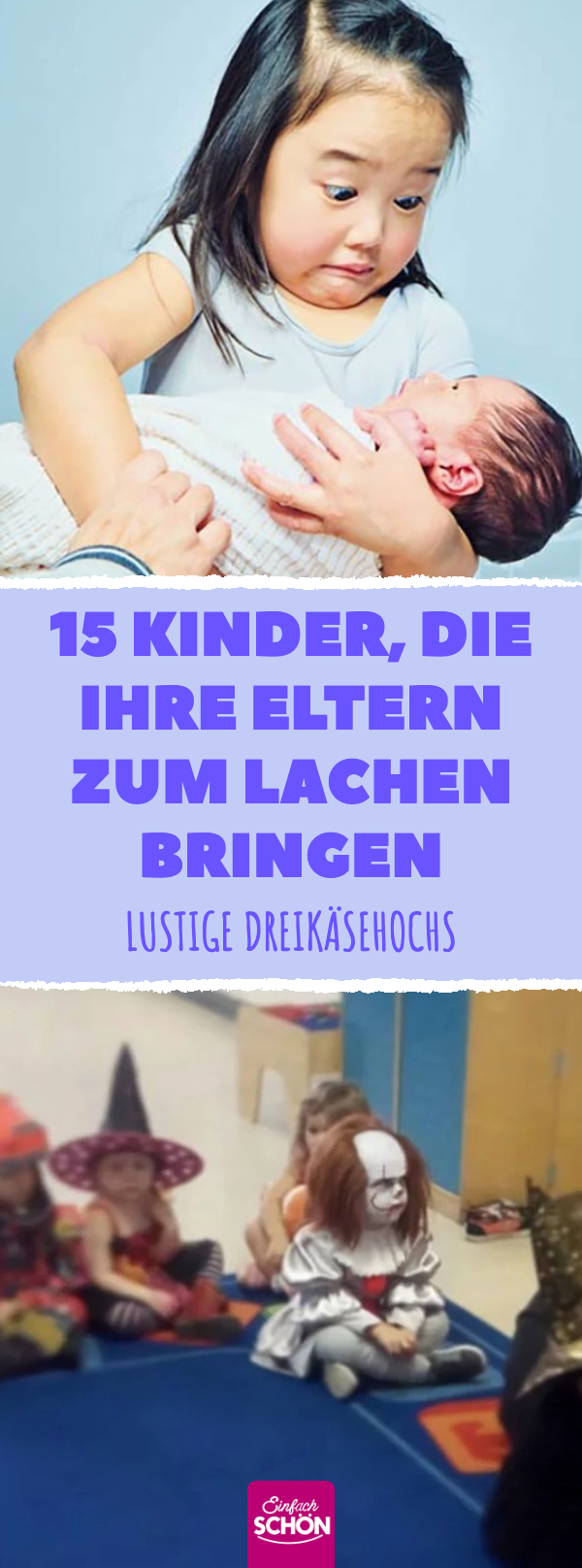 Lustige Bilder: 15 unfreiwillig komische Kinder