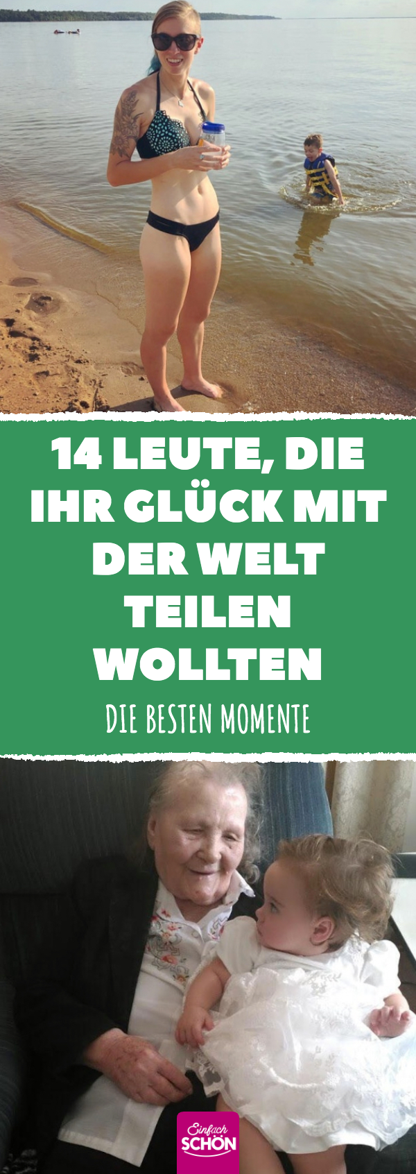 13 Leute, die ihr Glück mit der Welt teilen wollten