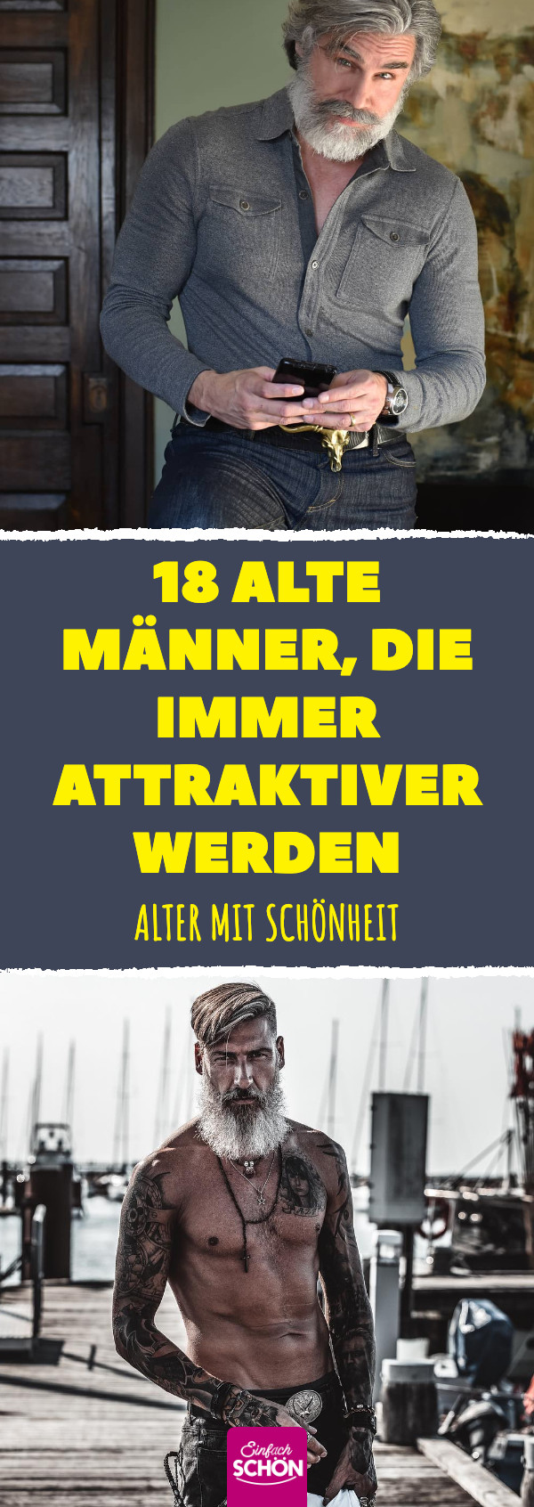 17 alte Männer, die immer attraktiver werden