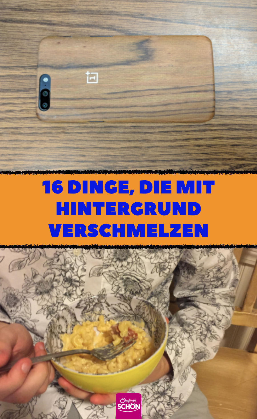 16 Dinge, die mit der Umgebung verschmelzen