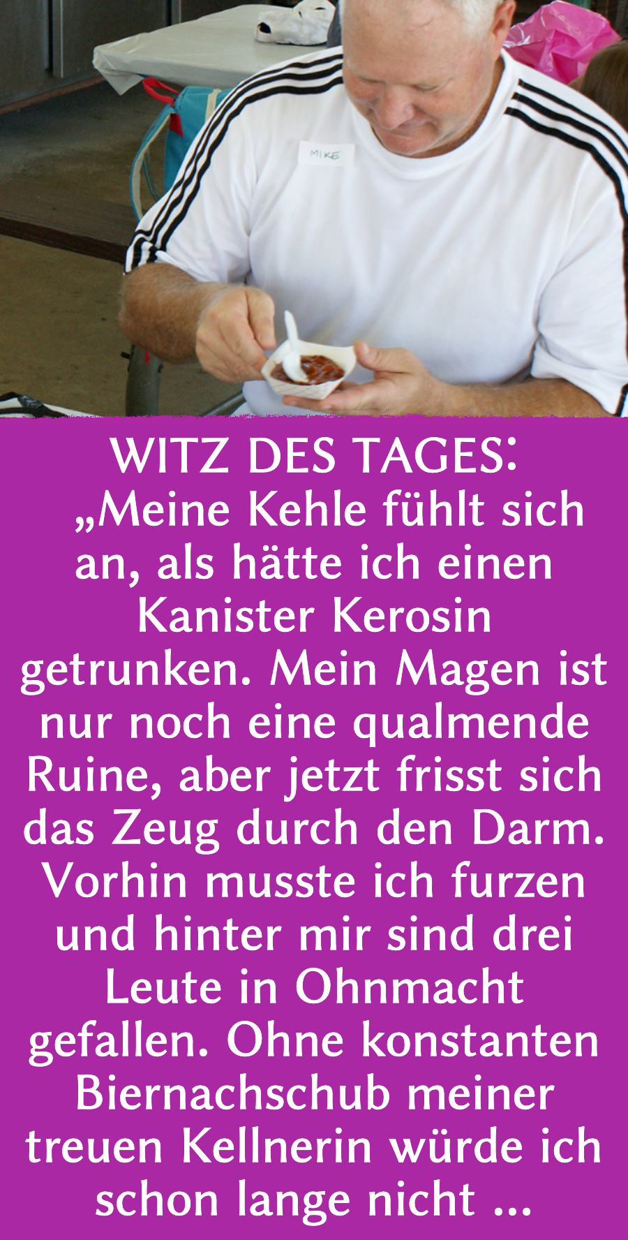 Witz des Tages: Chili-con-Carne-Wettbewerb