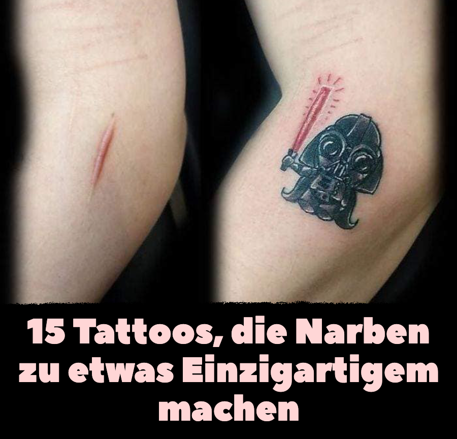 15 Tattoos, die Narben zu etwas Außergewöhnlichem machen