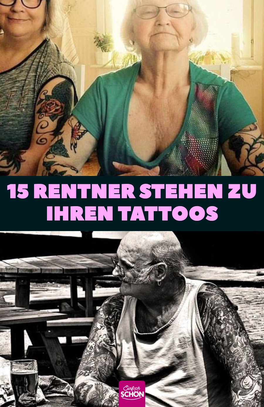 15 Rentner, die ihre Tattoos nicht bereuen