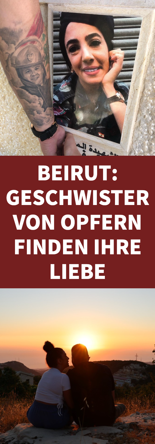 Beirut: Geschwister von Opfern finden ihre Liebe