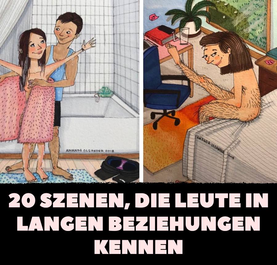 20 Szenen, die Leute in langen Beziehungen kennen