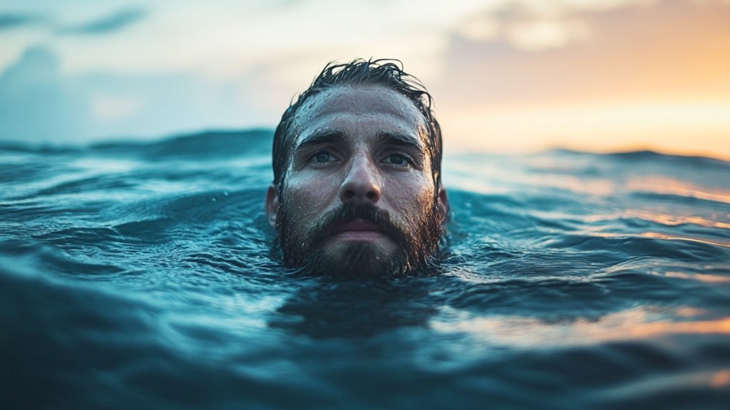 Witz des Tages: Priester im Meer lehnt Rettung ab
